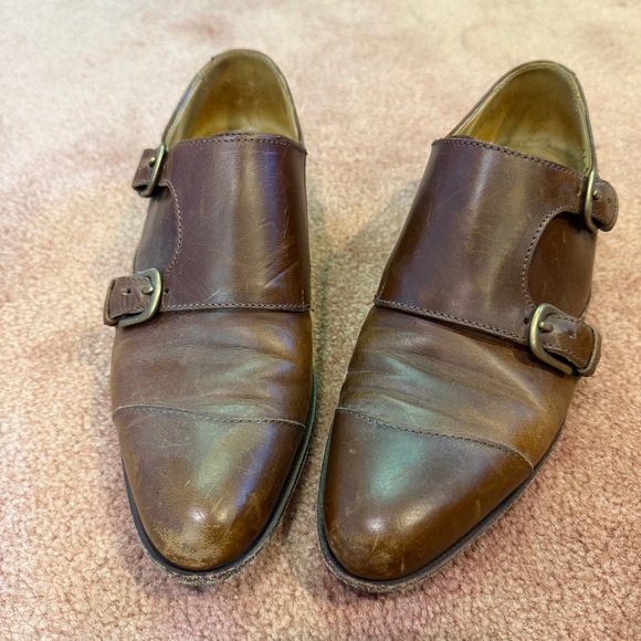 Billy Reid Double Buckle Monk Strap Oxford - Picture 10 of 10